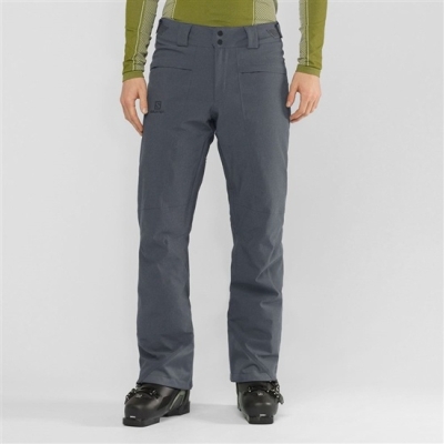 Grey Salomon UNTRACKED M Ski Men's Pants | AE-672LXUA