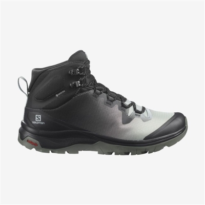 Grey Salomon VAYA MID GORE-TEX Women's Hiking Shoes | AE-631VZNT