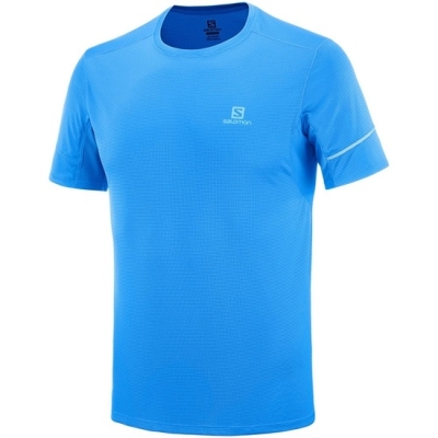 Indigo Salomon AGILE SS M Men's T Shirts | AE-418NLCE