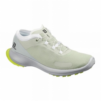 Light Green Salomon SENSE FEEL Men's Trail Running Shoes | AE-526QCKL