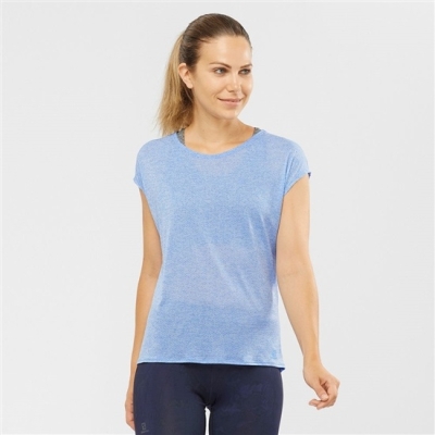 Marina Salomon XA SLEEVE TECH W Short Sleeve Women's T Shirts | AE-632NODQ