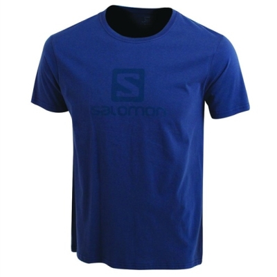 Navy Salomon ACHIEVE SS TE B Kids' T Shirts | AE-738WPXA