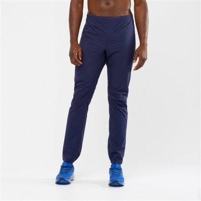 Navy Salomon BONATTI WP UNISEX Men's Pants | AE-541XFWB