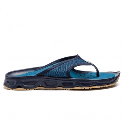 Navy Salomon RX BREAK 4.0 Men's Flip Flops | AE-614JQIO