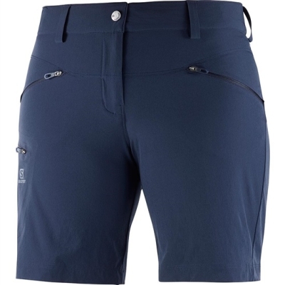 Navy Salomon WAYFARER W Women's Shorts | AE-428GCZB