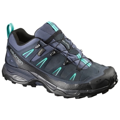 Navy Salomon X ULTRA LTR GTX W Women's Hiking Shoes | AE-753WULE