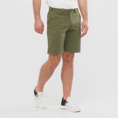 Olive Salomon OUTLIFE CHINO M Men's Shorts | AE-893UEWT