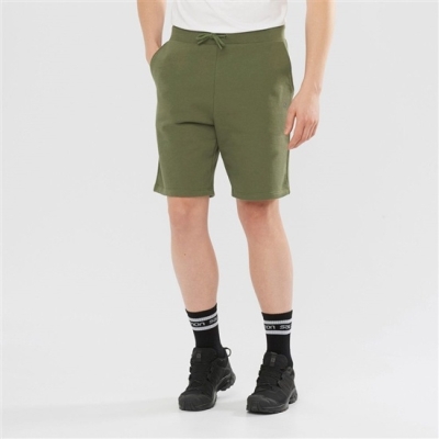 Olive Salomon OUTLIFE TRACK M Men's Shorts | AE-176BYWP