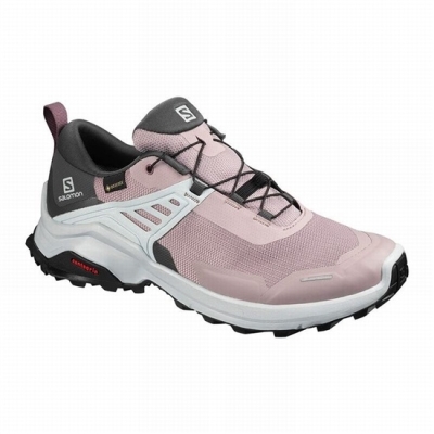 Pink Salomon X RAISE GORE-TEX Women's Hiking Shoes | AE-813FUGH