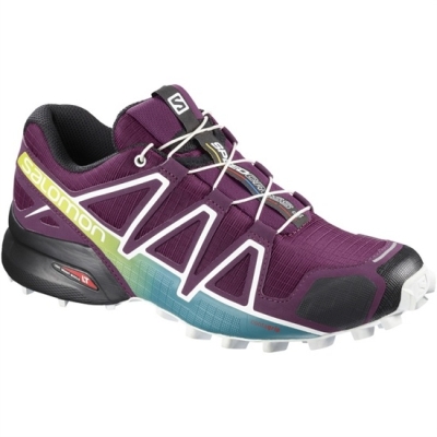 Purple Salomon SPEEDCROSS 4 W Women's Trail Running Shoes | AE-746MXDK