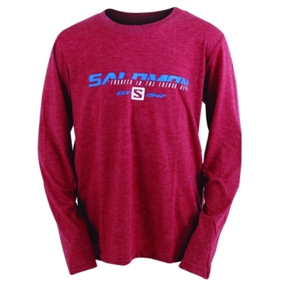 Red Salomon FAST FORWARD LS M Men's T Shirts | AE-795ADWV