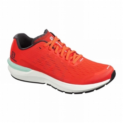 Red Salomon SONIC 3 BALANCE Men's Running Shoes | AE-947HPJF