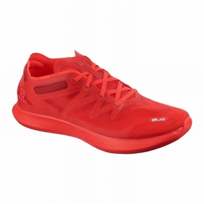 Red Salomon S/LAB PHANTASM Men's Road Running Shoes | AE-907JOAI