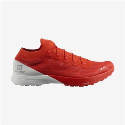 Red Salomon S/LAB SENSE 8 Men's Trail Running Shoes | AE-940DTQA