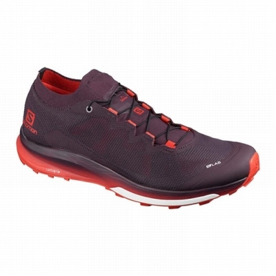 Red Salomon S/LAB ULTRA 3 Women's Trail Running Shoes | AE-437MCZU