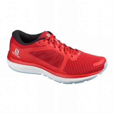 Red Salomon VECTUR Men's Running Shoes | AE-819YNVK