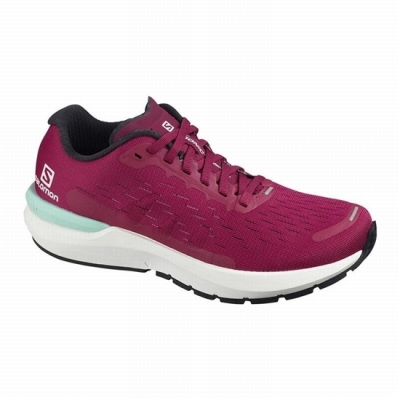 Red / White Salomon SONIC 3 BALANCE W Women's Running Shoes | AE-870DWRE