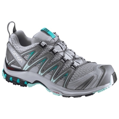 Silver Salomon XA PRO 3D W Women's Trail Running Shoes | AE-879GSPM