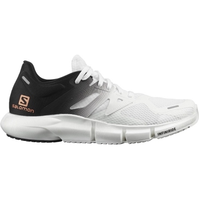 White / Black Salomon PREDICT 2 Men's Road Running Shoes | AE-316MSGO