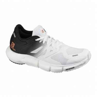 White / Black Salomon PREDICT 2 Women's Running Shoes | AE-219NPGM