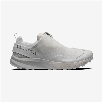 White / Gray Salomon ULTRA FOR FUMITO GANRYU Men's Sneakers | AE-590LBST