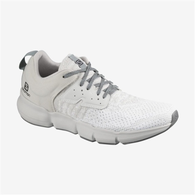 White Salomon PREDICT SOC Men's Running Shoes | AE-498XMNY