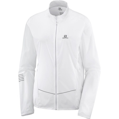 White Salomon SENSE W Women's Jackets | AE-829CHQR