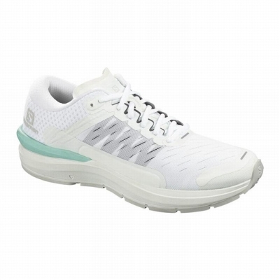 White Salomon SONIC 3 CONFIDENCE Men's Running Shoes | AE-259VSCH